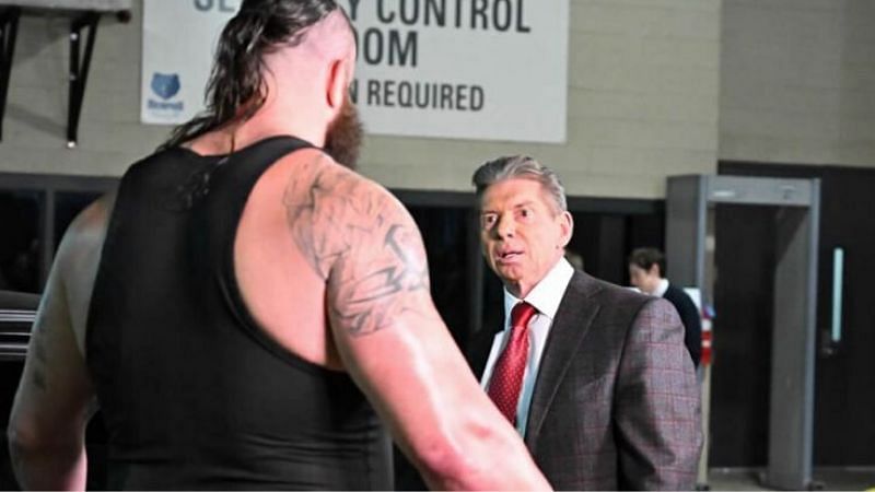 Braun Strowman considers Vince McMahon to be his friend