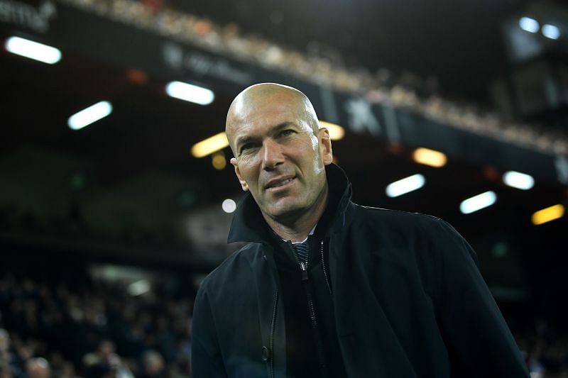 Zinedine Zidane recenty guided Real Madrid to the La Liga title