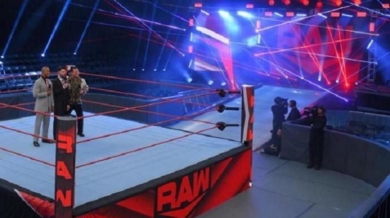 RAW at the WWE Performance Center