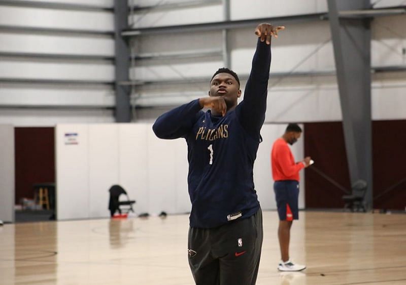 Zion Williamson is ready for the NBA restart [Image: NBA.com]