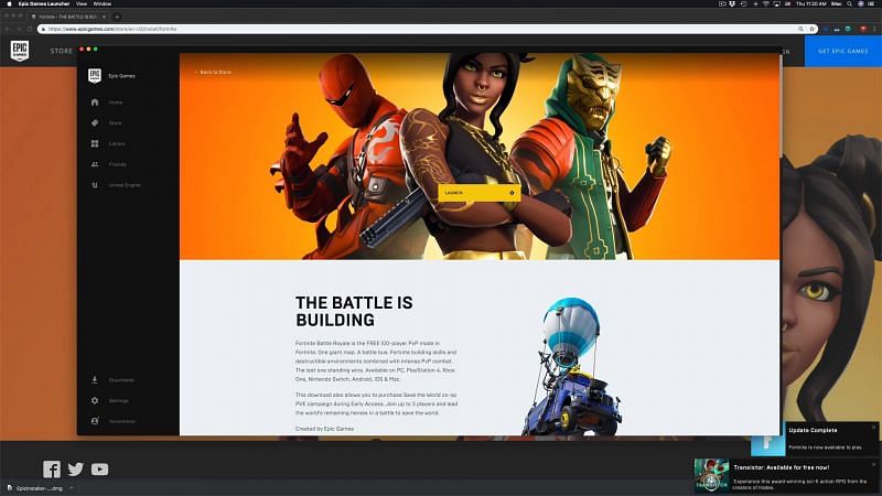 download fortnite on mac for free