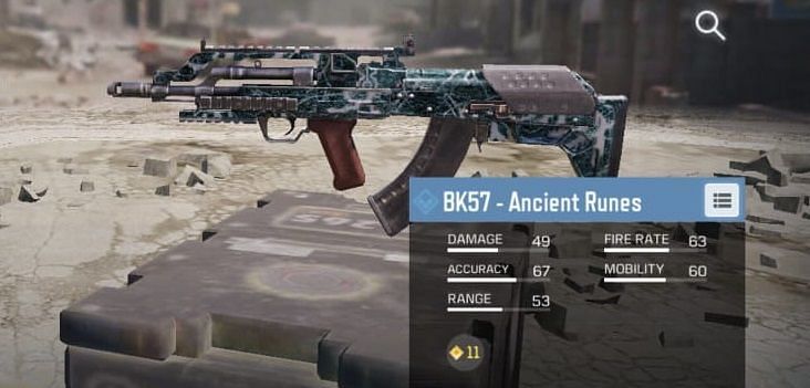 The BK57 in COD Mobile