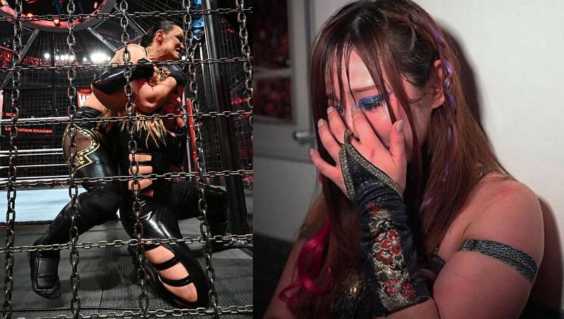 Shayna Baszler chokes out Natalya; Kairi Sane on WWE