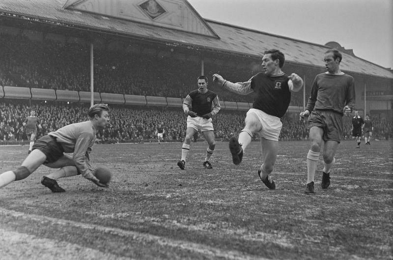 Aston Villa v Nottingham Forest, 1966. Historically, these two clubs were at one point more successful than Barcelona.