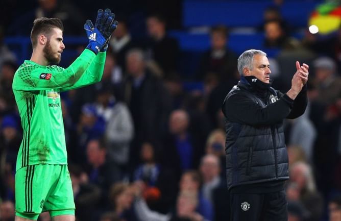 A year ago, Mourinho felt De Gea was 'lucky' to land huge Manchester United contract