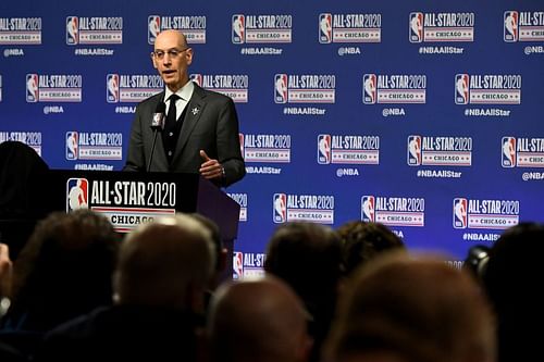 2020 NBA All-Star - NBA Commissioner Adam Silver Press Conference