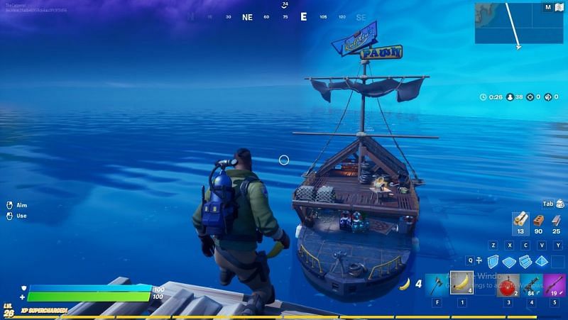 Pawntoon secret location in Fortnite Season 3