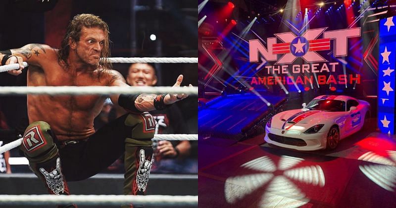 Edge, WWE NXT Great American Bash set.