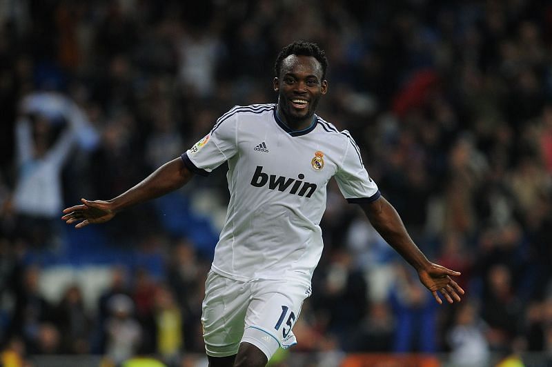 Essien spent a year on loan at Real Madrid