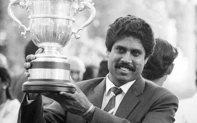 Kapil Dev lifted the 1983 World Cup trophy at Lord&#039;s