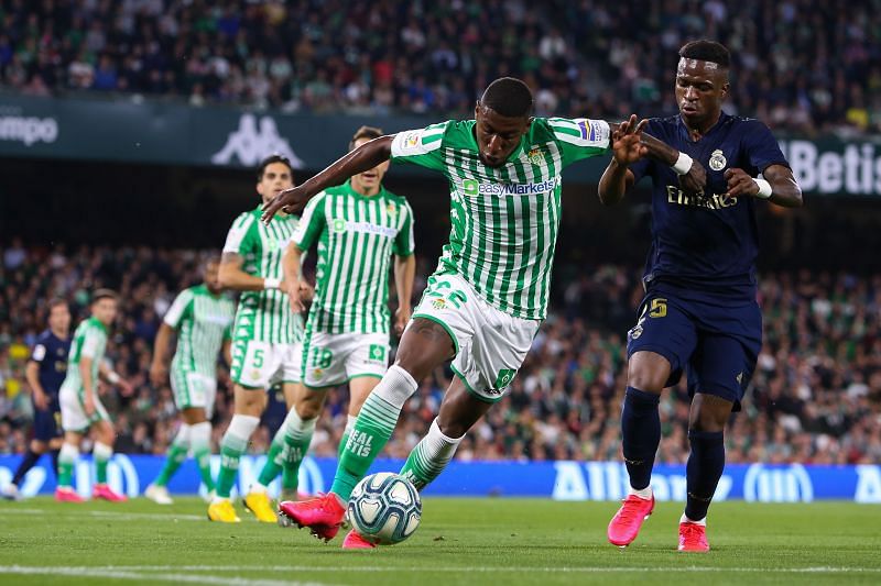 Emerson in action for Real Betis