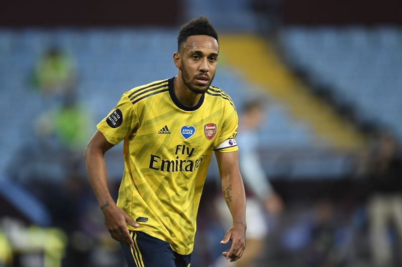 Despite Pierre-Emerick Aubameyang starting, Arsenal&#039;s attack looked somewhat toothless at Villa Park