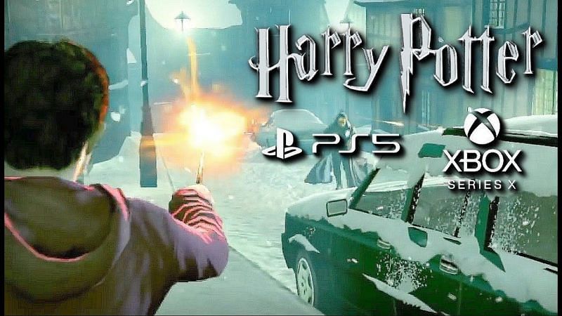 Platforms for the Harry Potter game. Image: YouTube.