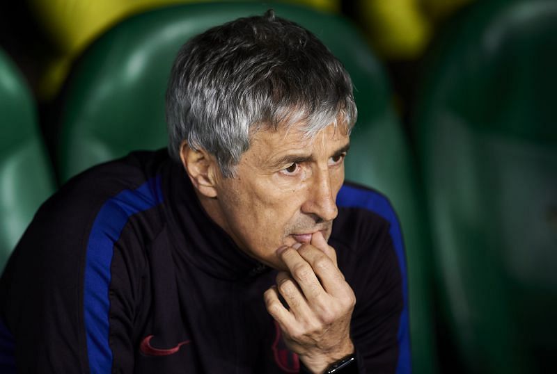 Quique Setien will look to add some players to his squad for the upcoming season