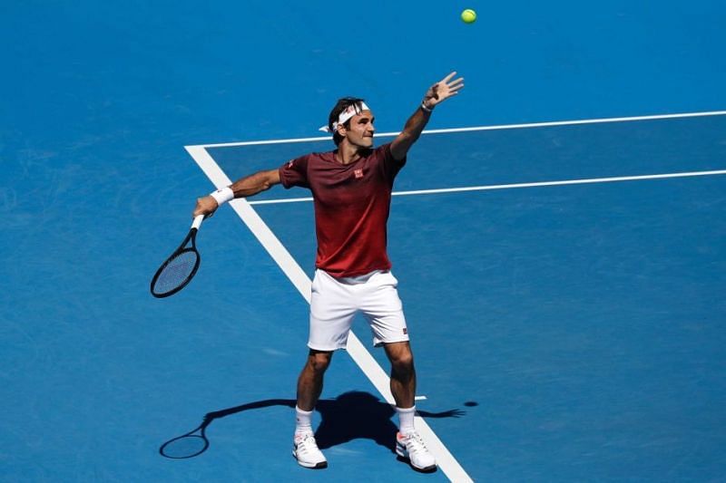 Roger Federer&#039;s serve is perhaps his most important weapon