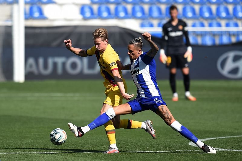 Frenkie de Jong had a good outing against Alaves