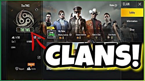 Tips to join the best clans in PUBG Mobile