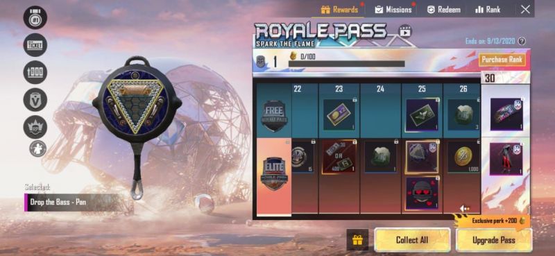 Drop the Base - Pan (Picture Source: PUBG Mobile)