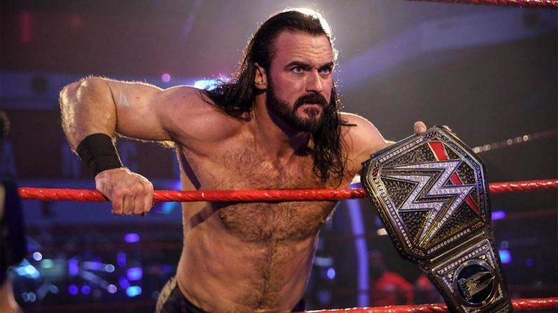 Drew McIntyre as WWE Champion