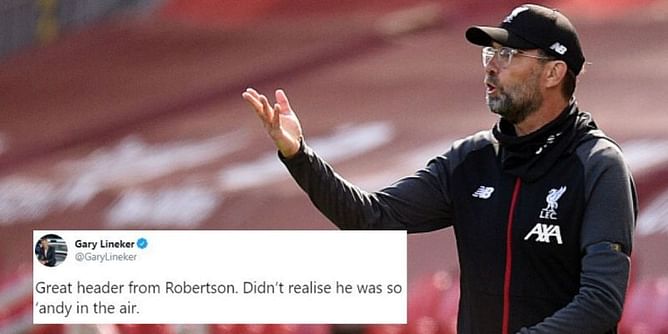 Twitter reacts as Burnley become the first team to hold Liverpool at Anfield this season