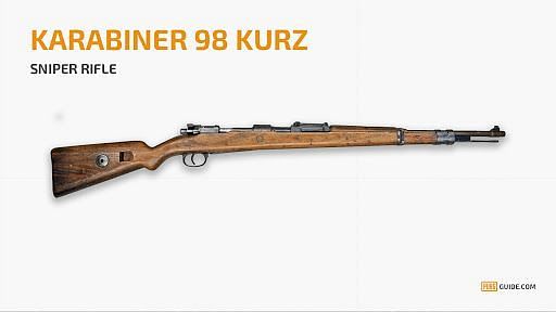 The Kar98K in PUBG Mobile (Image Credit: PUBG Guide)