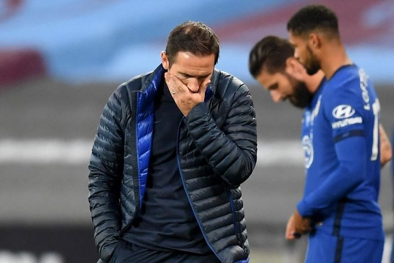 Frank Lampard&#039;s Chelsea suffered their first defeat since the restart