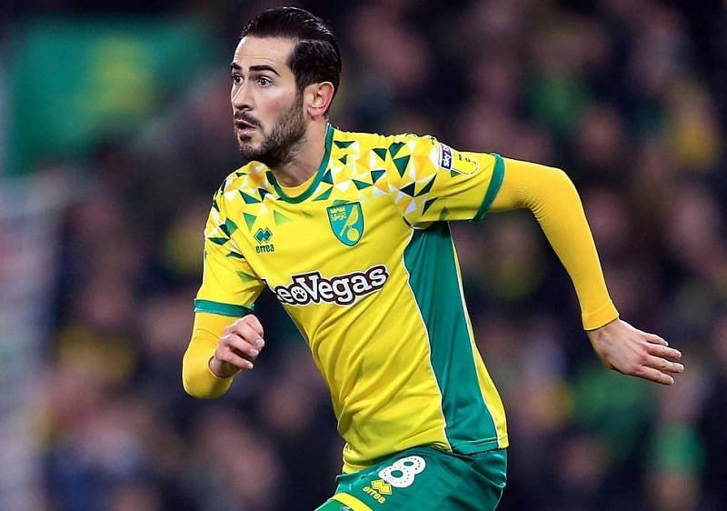 Mario Vrancic could start for Norwich City against Manchester City