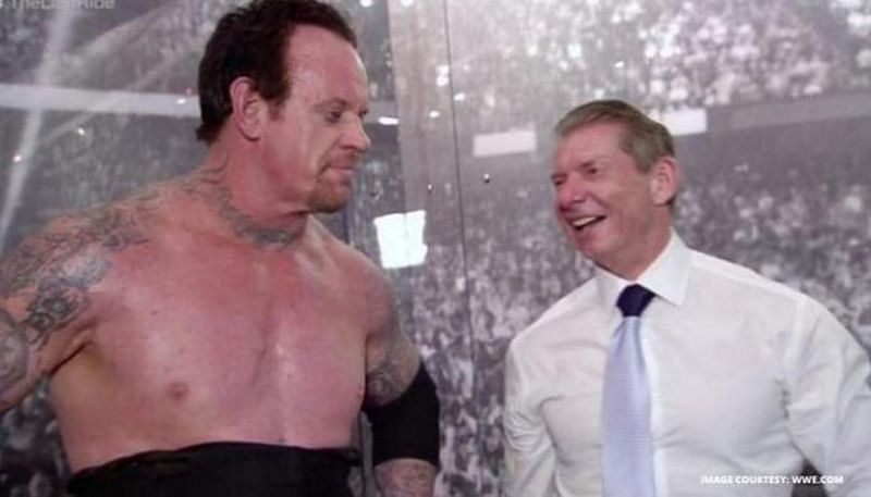 The Undertaker and Vince McMahon