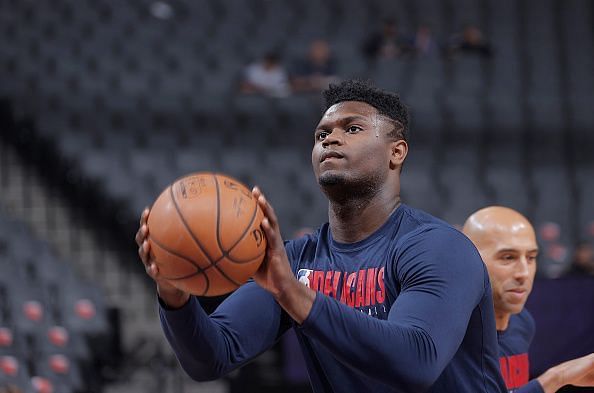 Zion will be available for Pelicans' restart game against Utah