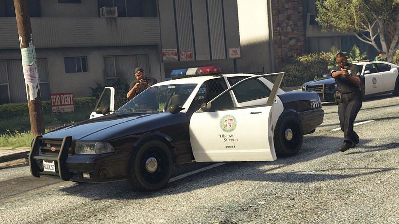 Cops in GTA V