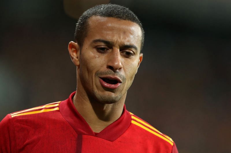 Thiago Alcantara for Spain against Malta in a UEFA Euro 2020 Qualifier