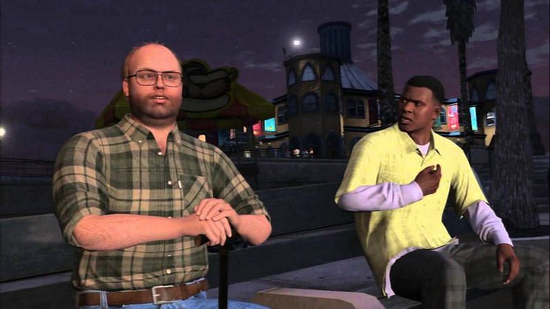 Lester assigning assassination missions to Franklin in GTA 5 (Image: YouTube)