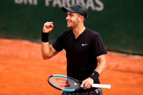 Borna Coric at French Open 2019