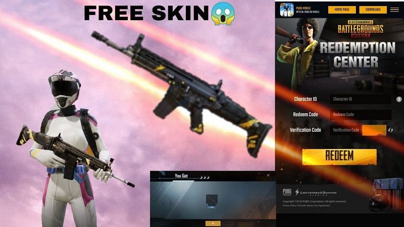 Pubg Mobile Redeem Code For Today July 18 Another Free Scar L Skin