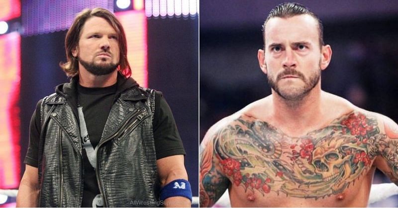 AJ Styles and CM Punk