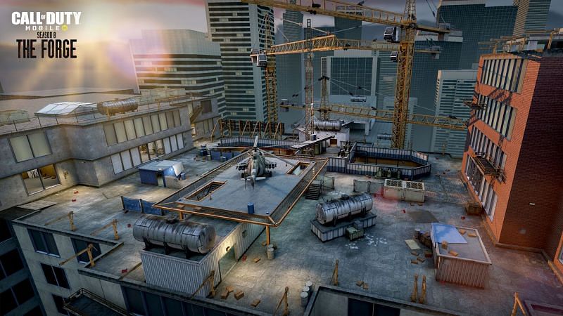 Highrise Map (Picture Courtesy: COD Mobile)