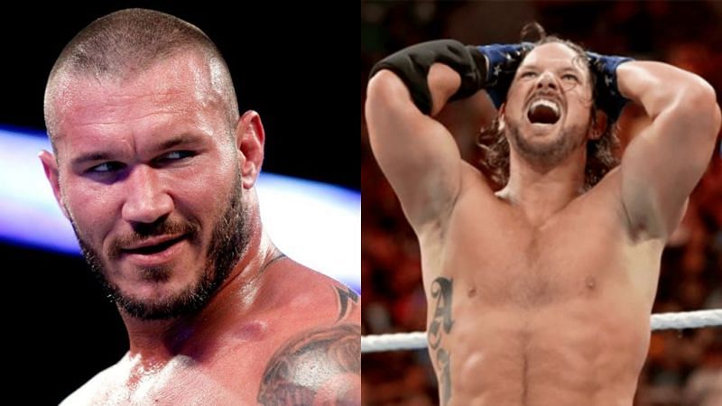 Randy Orton (left); AJ Styles (right)