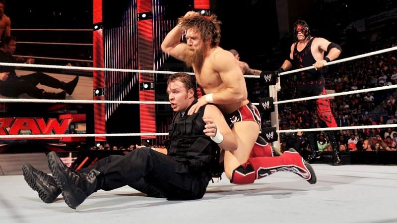 The Shield vs. Randy Orton and Team Hell No