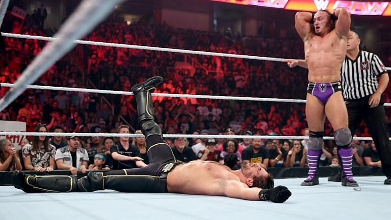 Neville was agonizingly close to becoming WWE Champion in 2015.