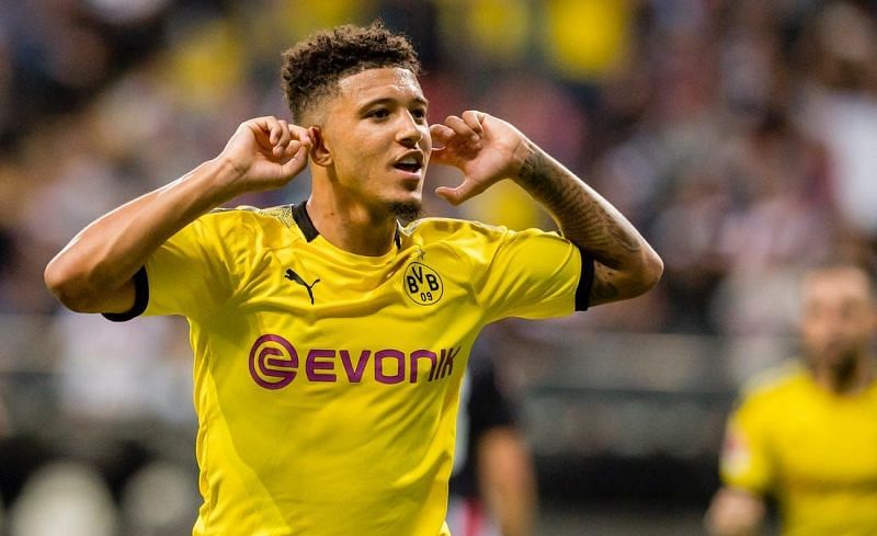 Jadon Sancho has been a prime target for EPL giants Manchester United
