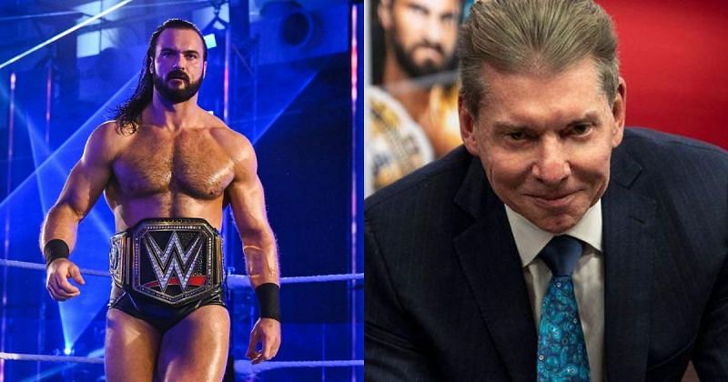 Drew McIntyre and Vince McMahon.