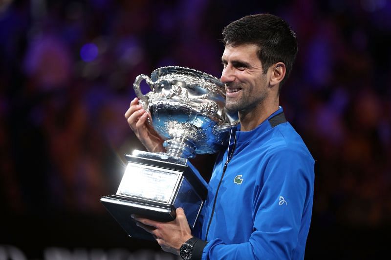 Since his debut in 2004, Novak Djokovic has gone on to win 17 Grand Slam titles