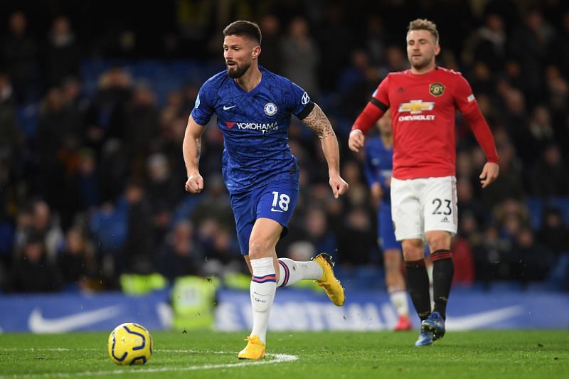 Olivier Giroud has repaid his new contract with Chelsea by scoring goals