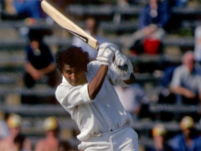 Sunil Gavaskar in action for India [PC: TOI]