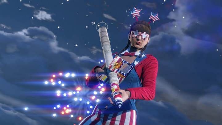 Get the firework ammo to celebrate America&#039;s Independence Day in style (Image Courtesy: GameSpot)