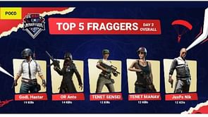 PUBG Mobile: EWar Mahayudh Phase 3 Day 2 overall standings