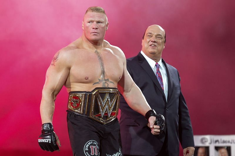 Paul Heyman has acted as Brock Lesnar&#039;s mouthpiece for the better part of his career