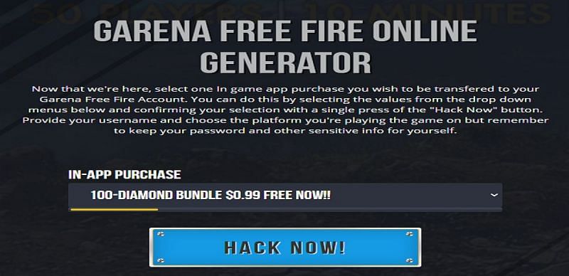 Free Fire Online Diamond Tool All You Need To Know