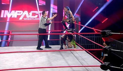 Kiera Hogan managed to put up a fight against the Kaiju Queen