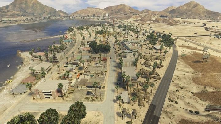 GTA 5: Location of Sandy Shores in the game